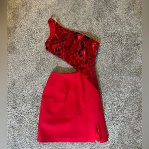 Sherri Hill Red Dress